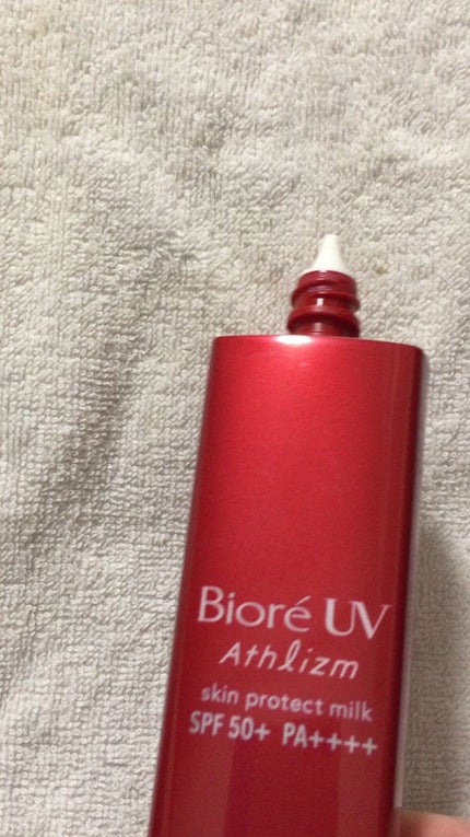 ビオレUV アスリズム スキンプロテクトミルク/ビオレ/日焼け止めミルクを使ったクチコミ(1枚目)