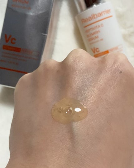 レチ二オールポアタイトニングセラム/Real Barrier/美容液を使ったクチコミ(4枚目)