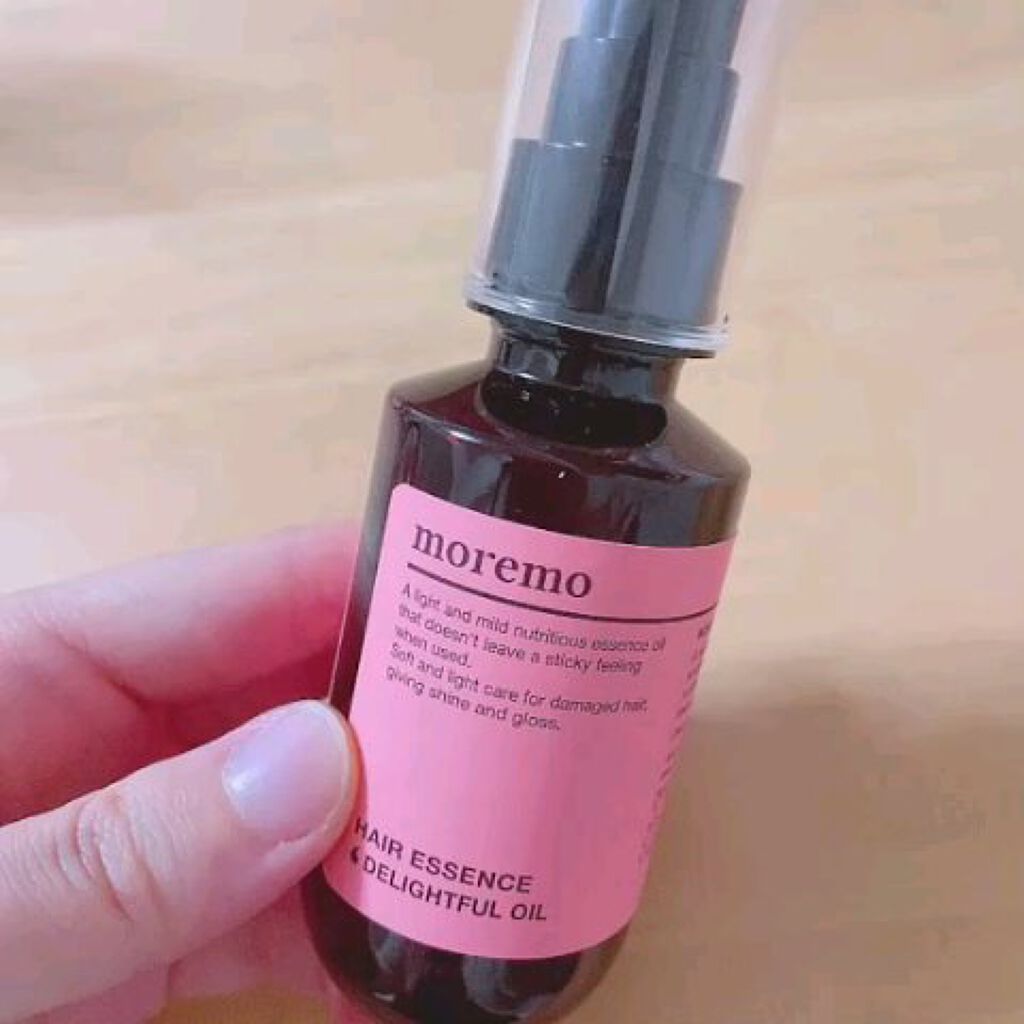 ヘアエッセンスディライトフルオイル 70ml / Hair Essence Delightful Oil 70ml/moremo/ヘアオイルの動画クチコミ4つ目