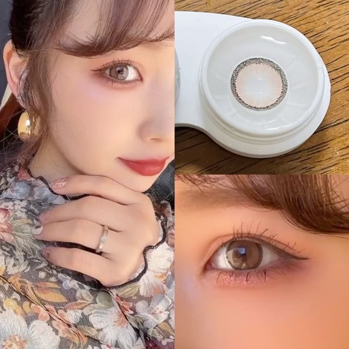 ブラッシュ/SENSE mania/カラーコンタクトレンズを使ったクチコミ（2枚目）