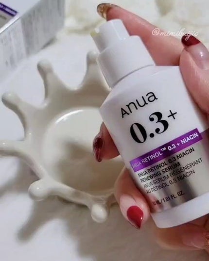 レチノール0.3 ナイアシンリニューイングセラム/Anua/美容液を使ったクチコミ(3枚目)