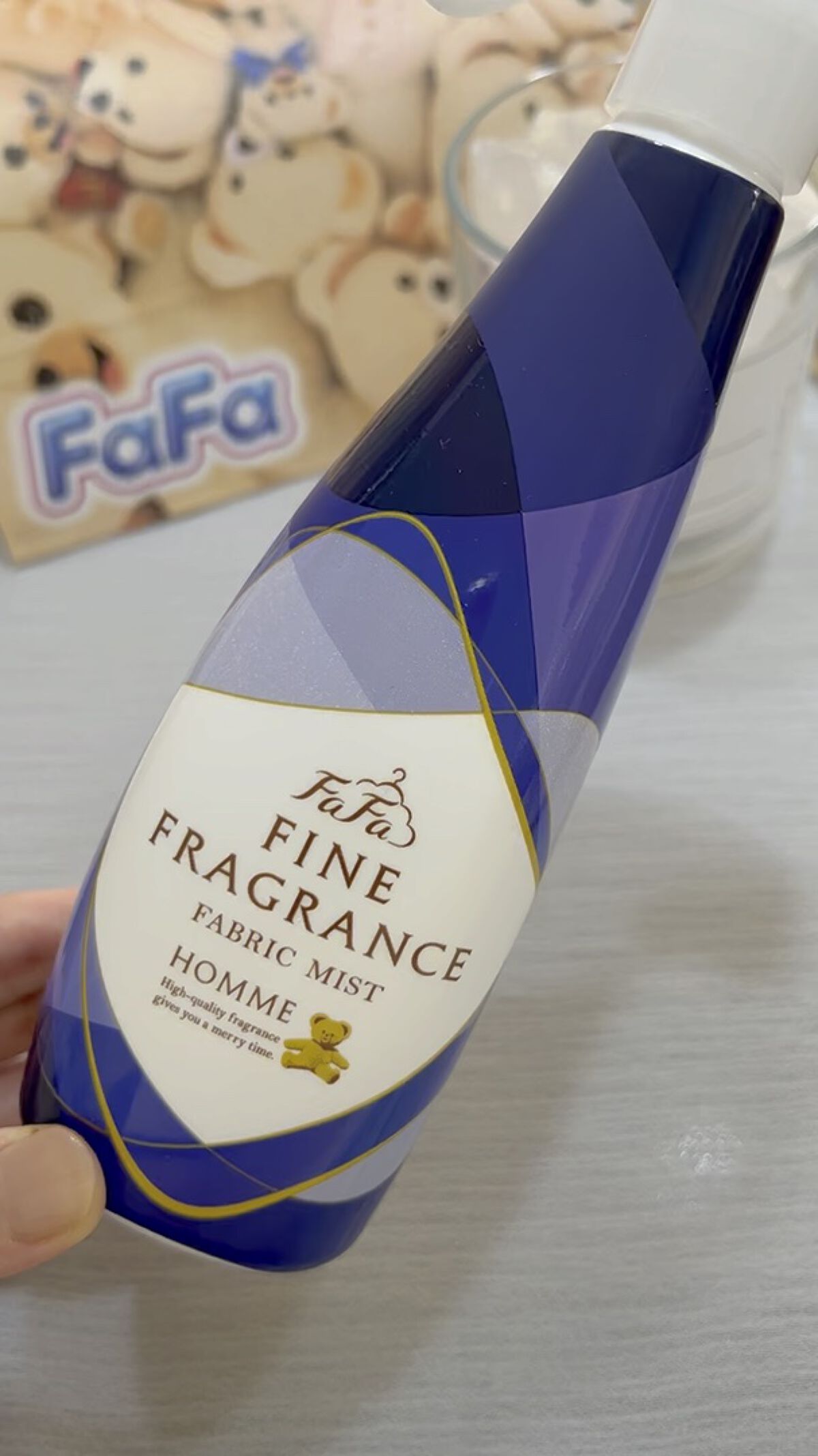 ファーファ ファインフレグランス ミスト オム/ファーファ/ファブリックミストの動画クチコミ1つ目