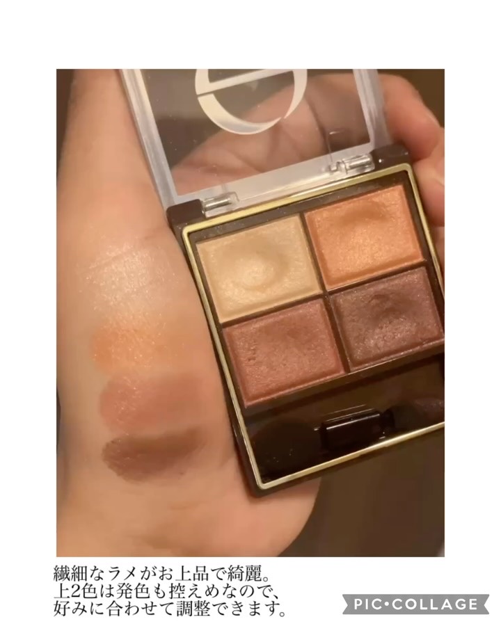 スキニーリッチシャドウ/excel/アイシャドウパレットを使ったクチコミ（2枚目）
