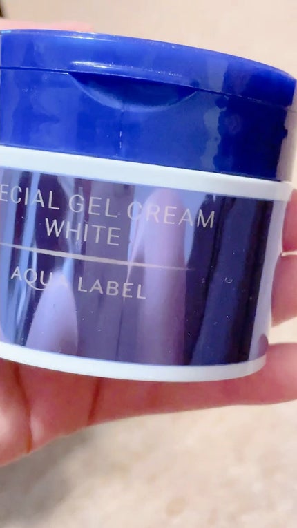 スペシャルジェルクリームA (ホワイト)(医薬部外品)/アクアレーベル/オールインワン化粧品の人気ショート動画