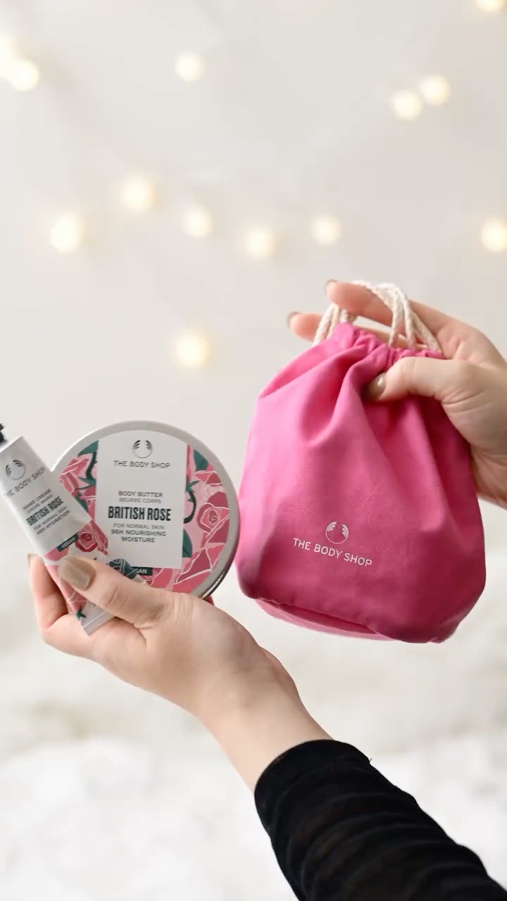 シュガープラムパッション ボディケアポーチ /THE BODY SHOP/その他キットセットを使ったクチコミ（1枚目）