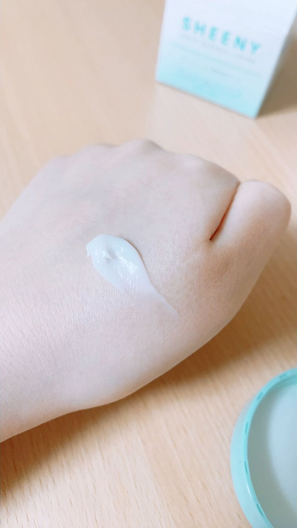 アクアエッセンスクリーム/SHEENY/フェイスクリームを使ったクチコミ（1枚目）