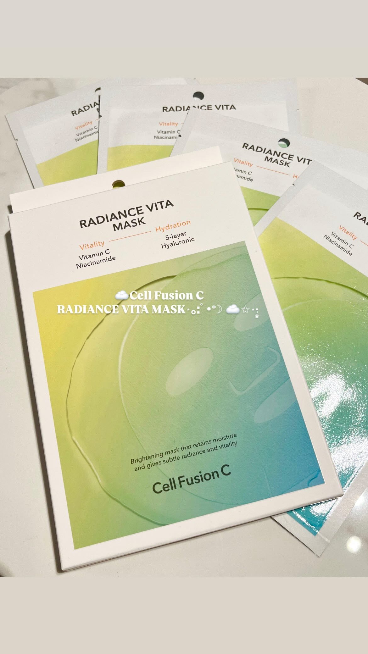 ラディアンスビタマスク/Cell Fusion C(セルフュージョンシー)/シートマスク・パックの動画クチコミ2つ目