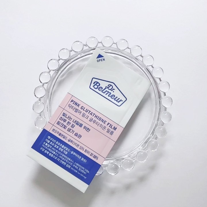 ピンクGLTフィルム/Dr.Belmeur/美容サプリメントを使ったクチコミ（3枚目）