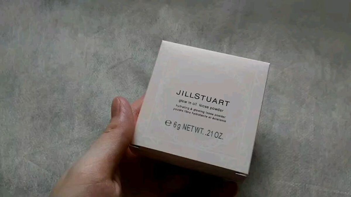グロウインオイル ルースパウダー /JILL STUART/ルースパウダーの動画クチコミ4つ目