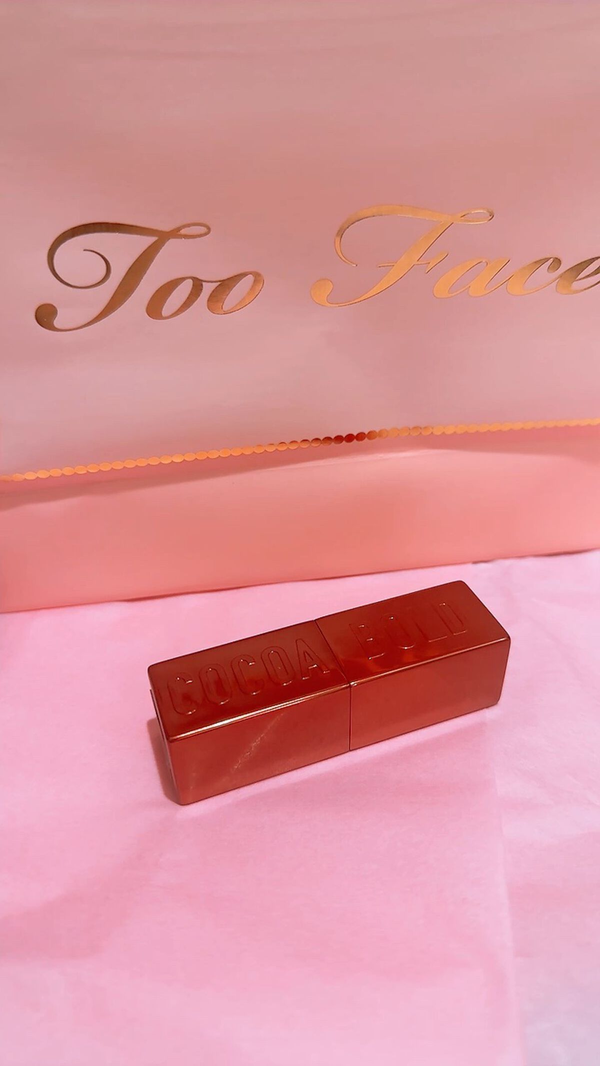 ココア ボールド リップスティック/Too Faced/口紅の動画クチコミ1つ目