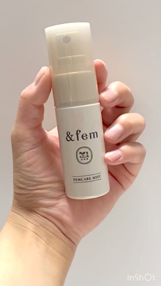 アンドフェム　フェムケアミスト/＆fem/デリケートゾーンケアを使ったクチコミ（1枚目）