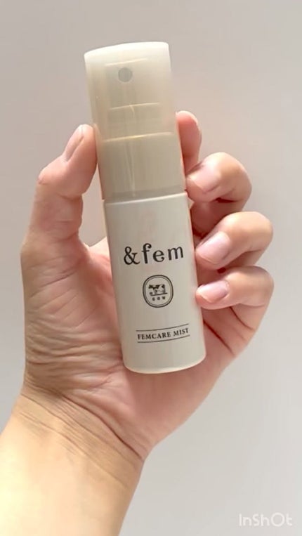 アンドフェム フェムケアミスト/&fem/デリケートゾーンケアの人気ショート動画
