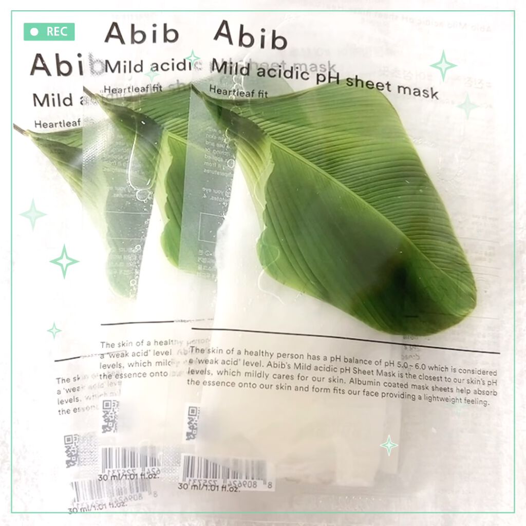 弱酸性pHシートマスク ドクダミフィット/Abib /シートマスク・パックの人気ショート動画