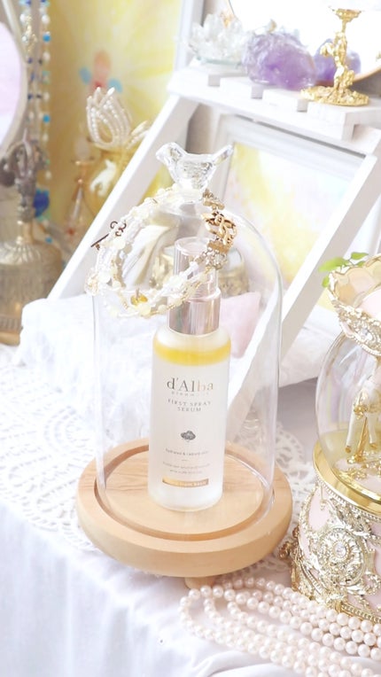 ダルバ ホワイトトリュフファーストスプレーセラム/ダルバ/ミスト状化粧水を使ったクチコミ(1枚目)