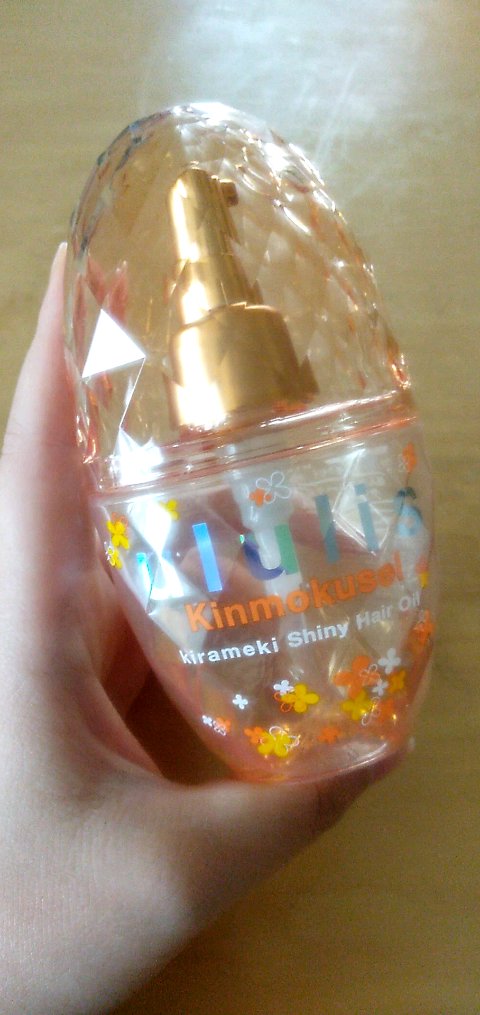 キンモクセイ キラメキ シャイニー ヘアオイル/ululis/ヘアオイルを使ったクチコミ（1枚目）