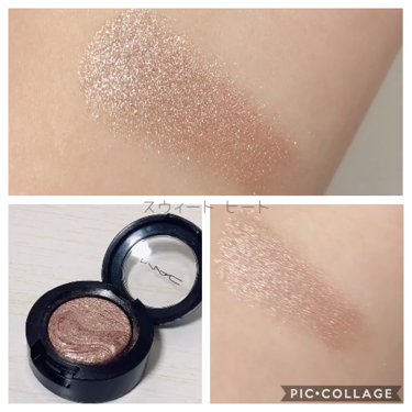 エクストラ ディメンション アイシャドウ スウィート ヒート/M・A・C/単色アイシャドウを使ったクチコミ（3枚目）