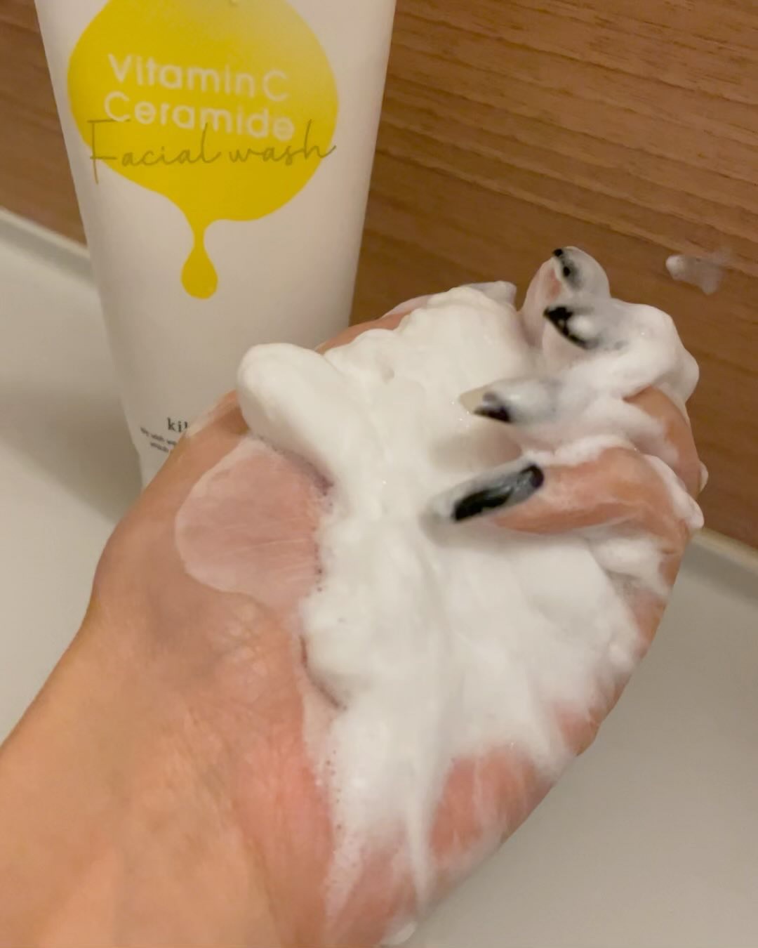 酵素洗顔/kikimate/洗顔フォームを使ったクチコミ（3枚目）