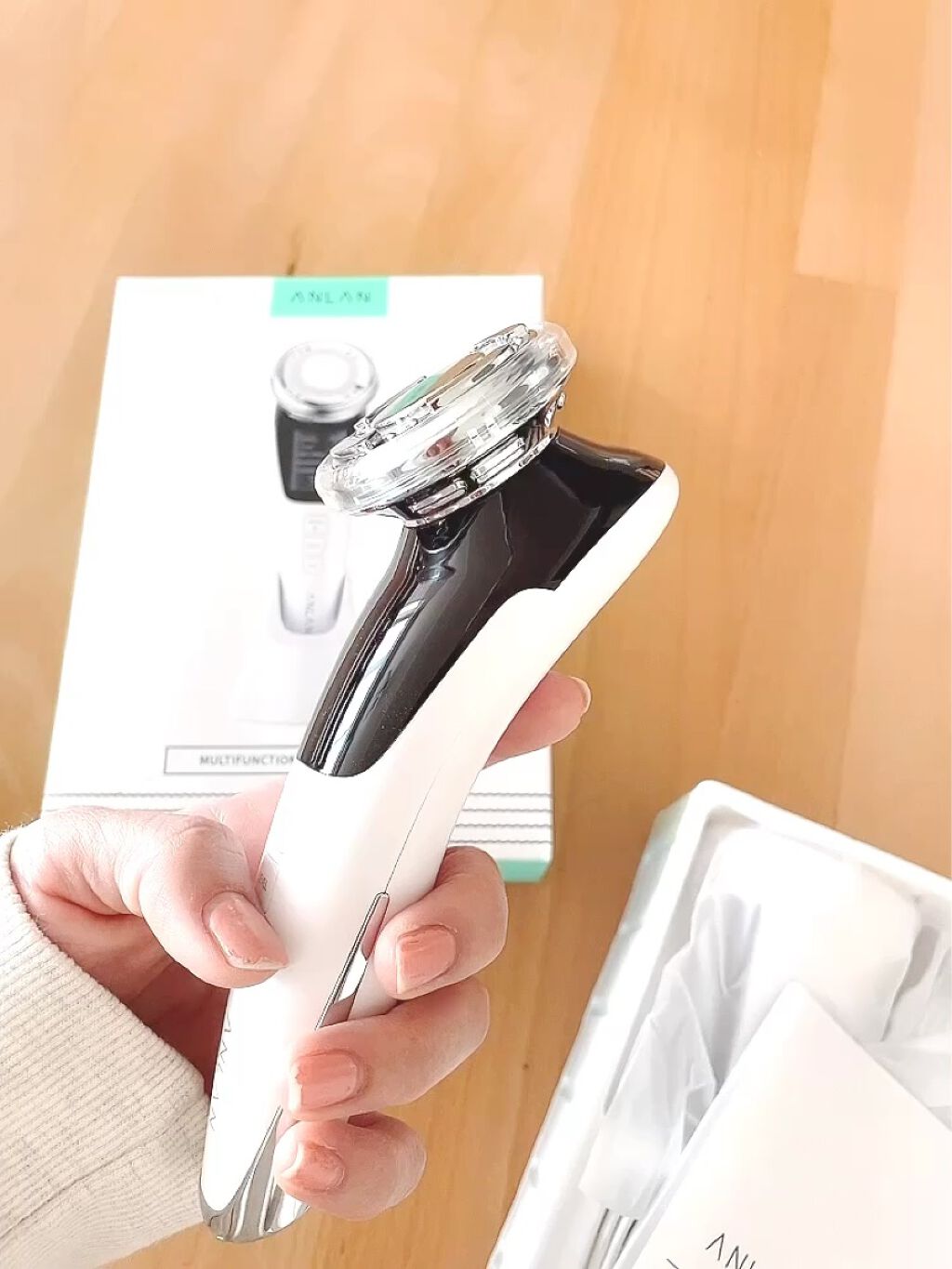 多機能温冷美顔器/ANLAN/美顔器・マッサージの人気ショート動画