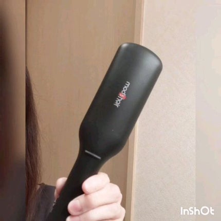 スタイリッシュ コンパクトイオンヒートブラシ MHB-3040-K/mod's hair/ヒートブラシの人気ショート動画