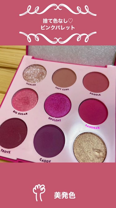 shadow pallet ooh la la！/ColourPop/アイシャドウパレットを使ったクチコミ（1枚目）