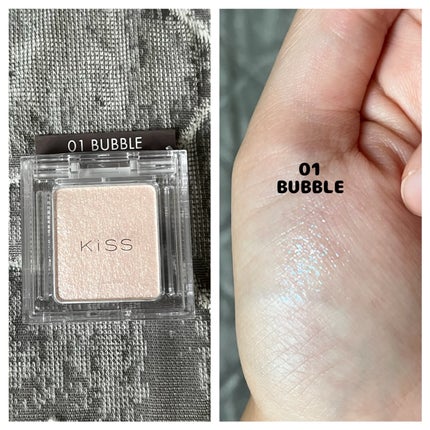 キス シアー グリッターアイズN/KiSS/単色アイシャドウの人気ショート動画