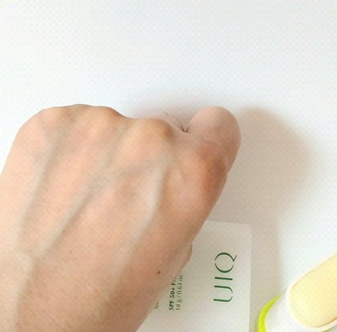 バイオームパーフェクトさらさらUVスティック/UIQ/日焼け止めスティックを使ったクチコミ（3枚目）