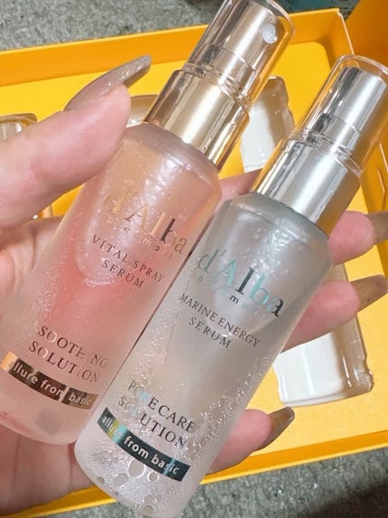 ダルバ ホワイトトリュフファーストスプレーセラム/ダルバ/ミスト状化粧水を使ったクチコミ(3枚目)