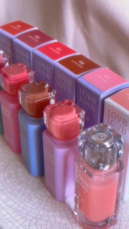 Pudding Glow Tint/LOVBLOVB/口紅の人気ショート動画