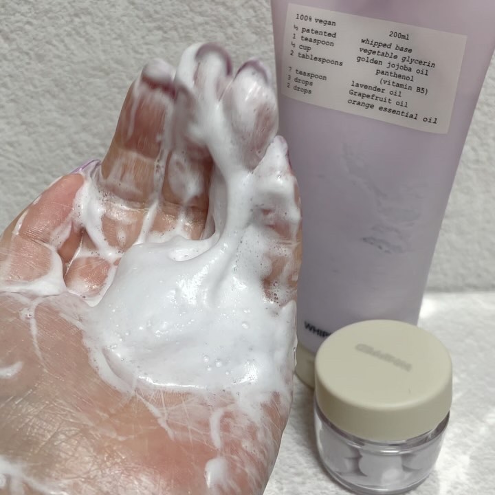 ヴィーガンパッククレンザーチューブ/WHIPPED/洗顔フォームの動画クチコミ5つ目