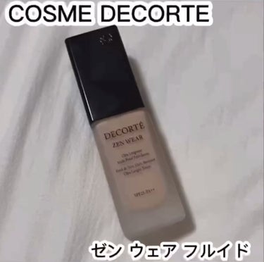 ゼン ウェア フルイド/DECORTÉ/リキッドファンデーションの動画クチコミ3つ目