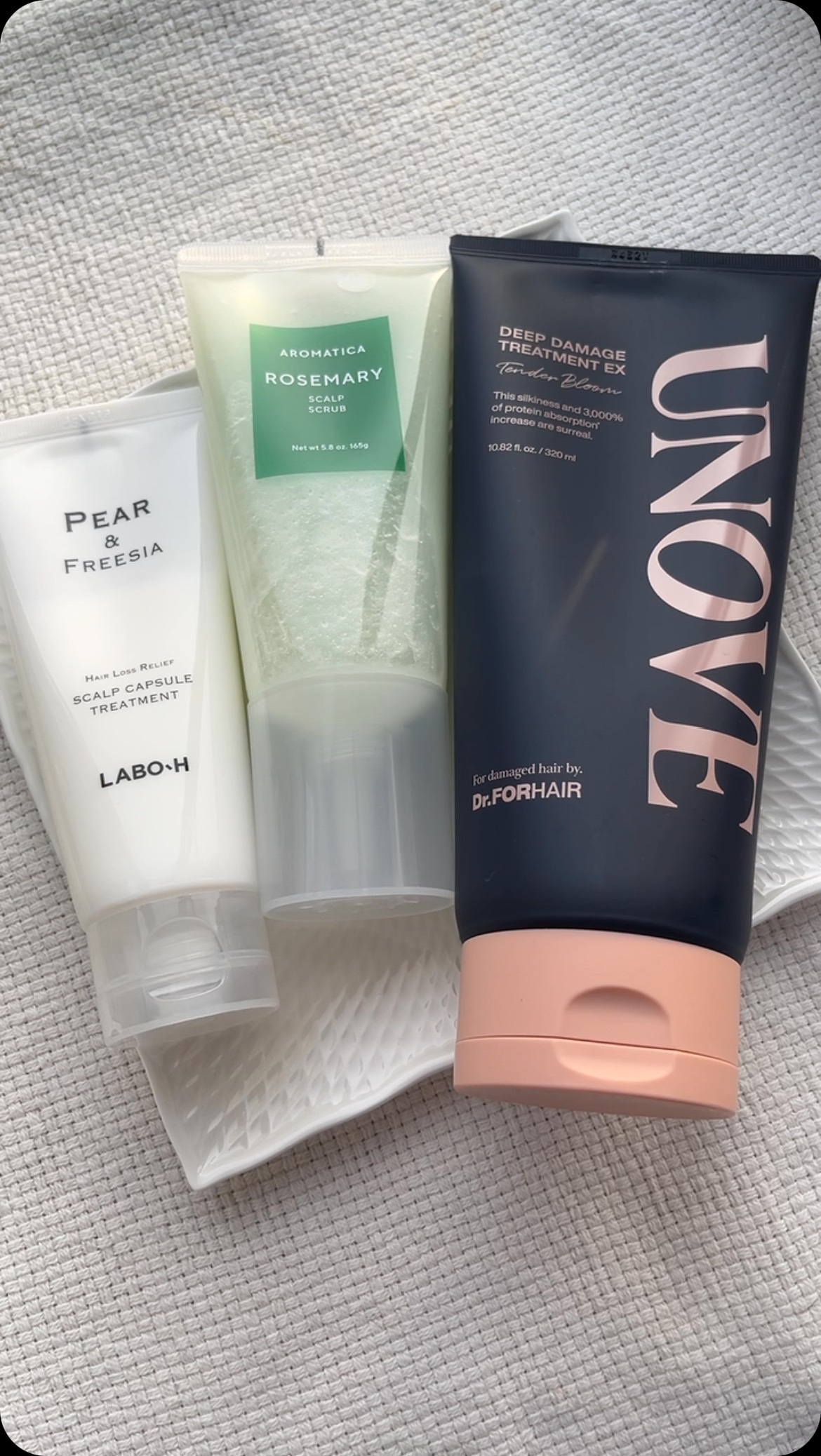 ディープダメージトリートメントEX/UNOVE/洗い流すヘアトリートメントを使ったクチコミ（1枚目）