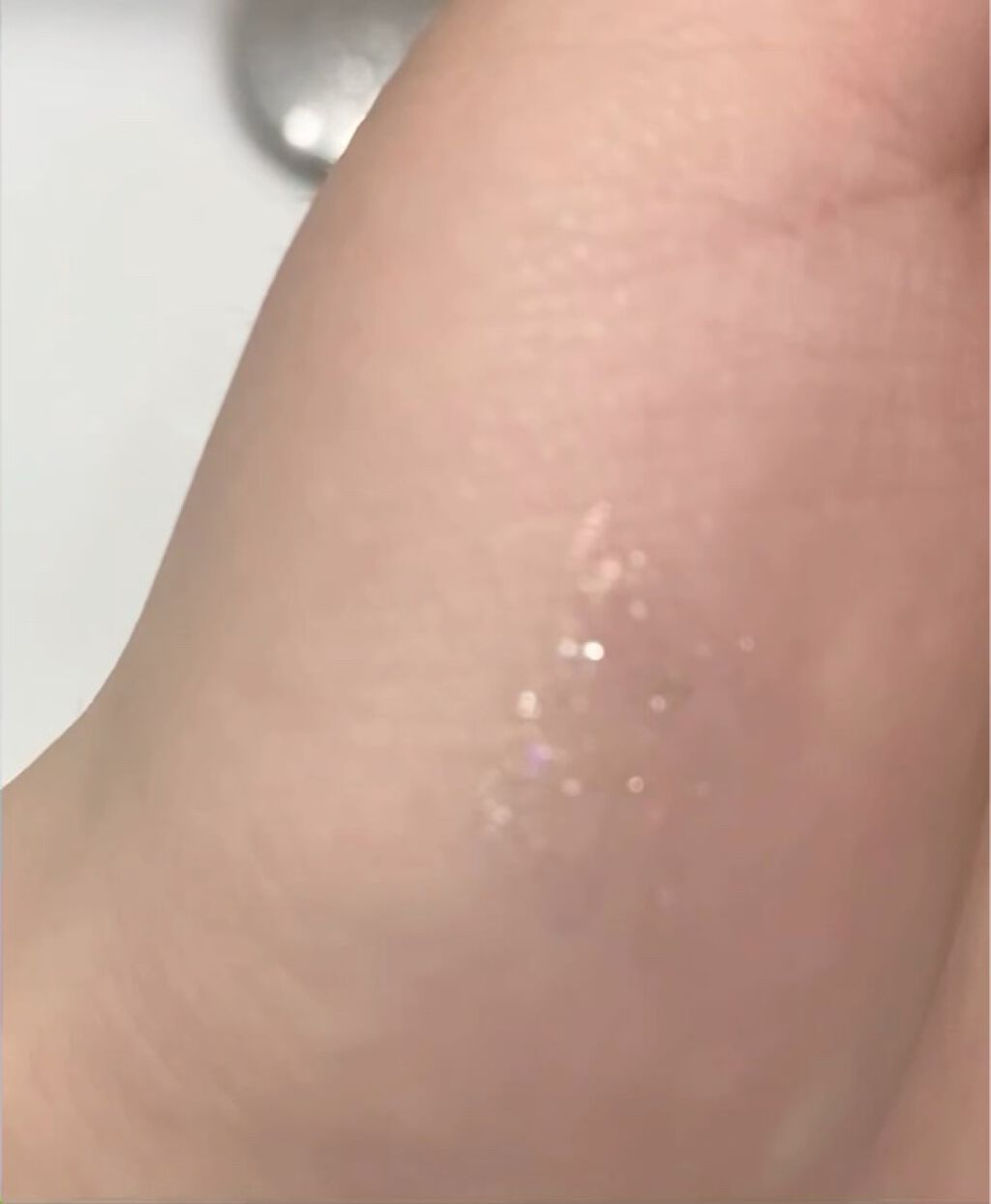 リキッド グリッター シャドウ/rom&nd/グリッターを使ったクチコミ（3枚目）