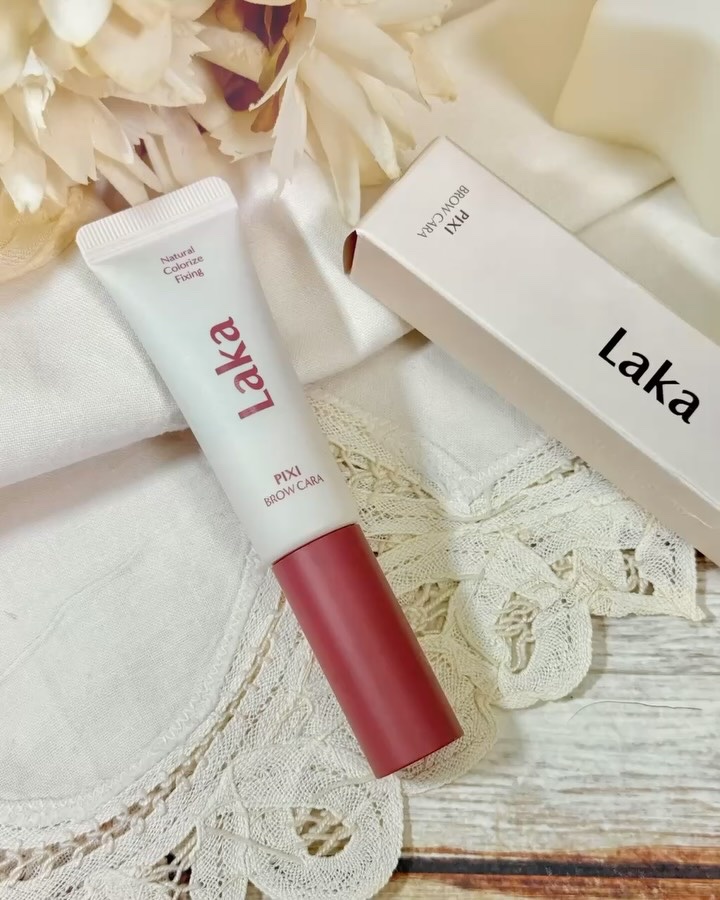 ラカ ピクシーブロウカラ/Laka/眉マスカラの動画クチコミ3つ目