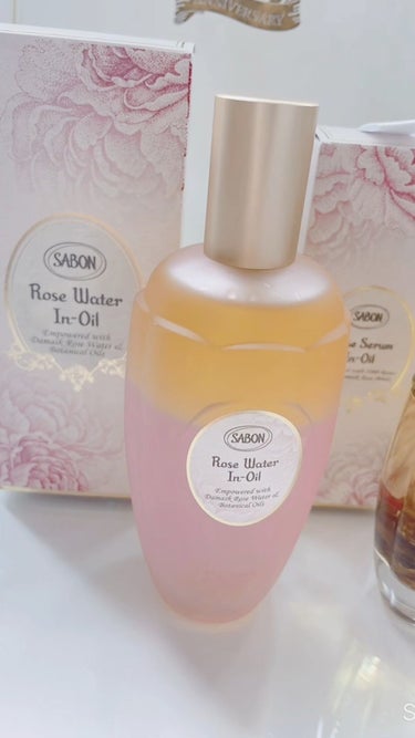 ローズウォーターインオイル/SABON/ミスト状化粧水を使ったクチコミ（1枚目）