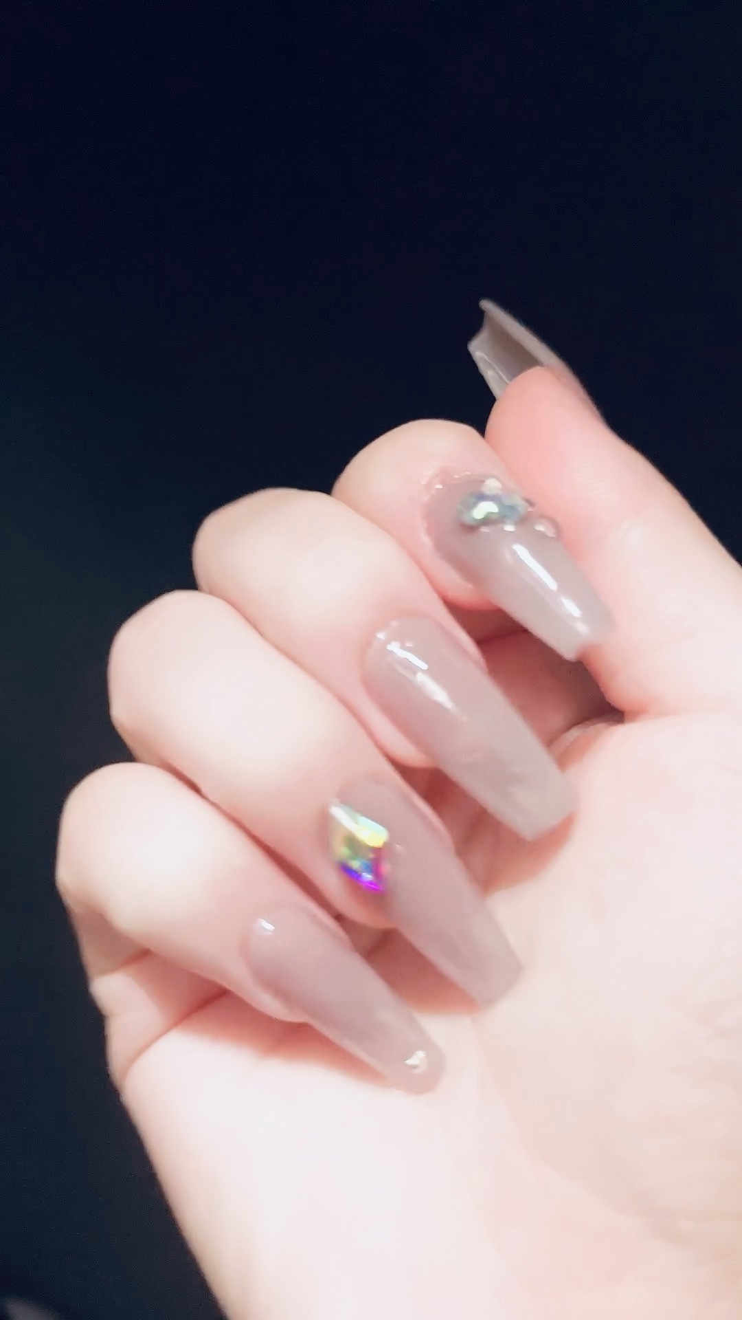 ジェルネイル（ライト対応）/セリア/ジェルネイルを使ったクチコミ（1枚目）