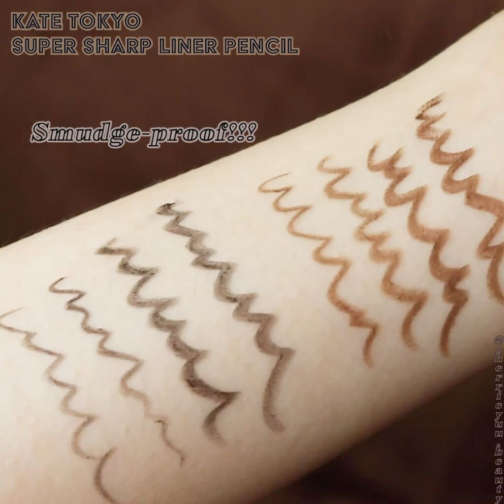 スーパーシャープライナーペンシル/KATE/ペンシルアイライナーの動画クチコミ4つ目