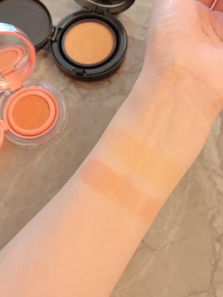 アーティストクッションブラッシュ/JUNG SAEM MOOL/リキッドチークを使ったクチコミ（3枚目）