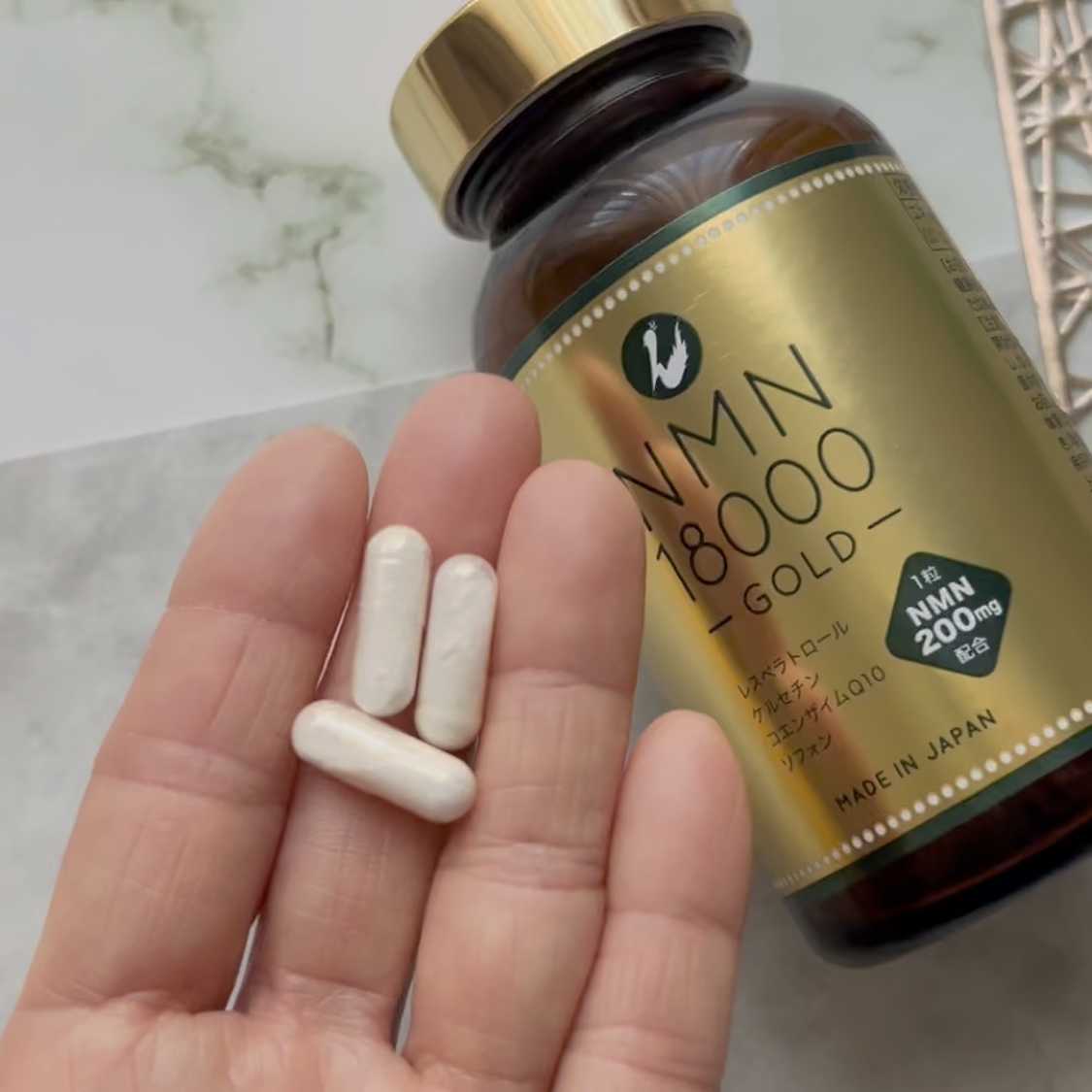 NMN 18000-GOLD/イツココ/健康サプリメントの動画クチコミ1つ目