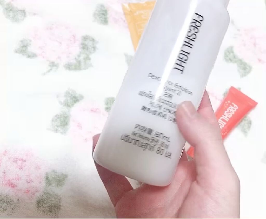 ミルキーヘアカラー/フレッシュライト/ヘアカラーを使ったクチコミ（3枚目）