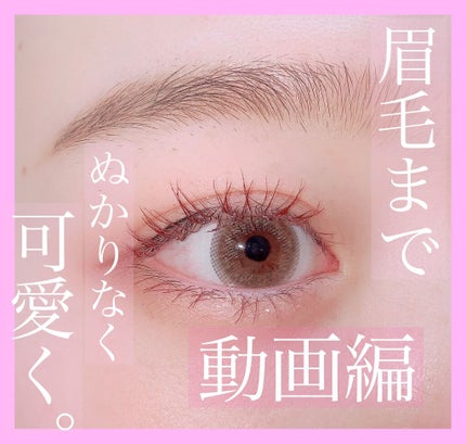 フーミー アイブロウブラシ 熊野筆/WHOMEE/メイクブラシの人気ショート動画