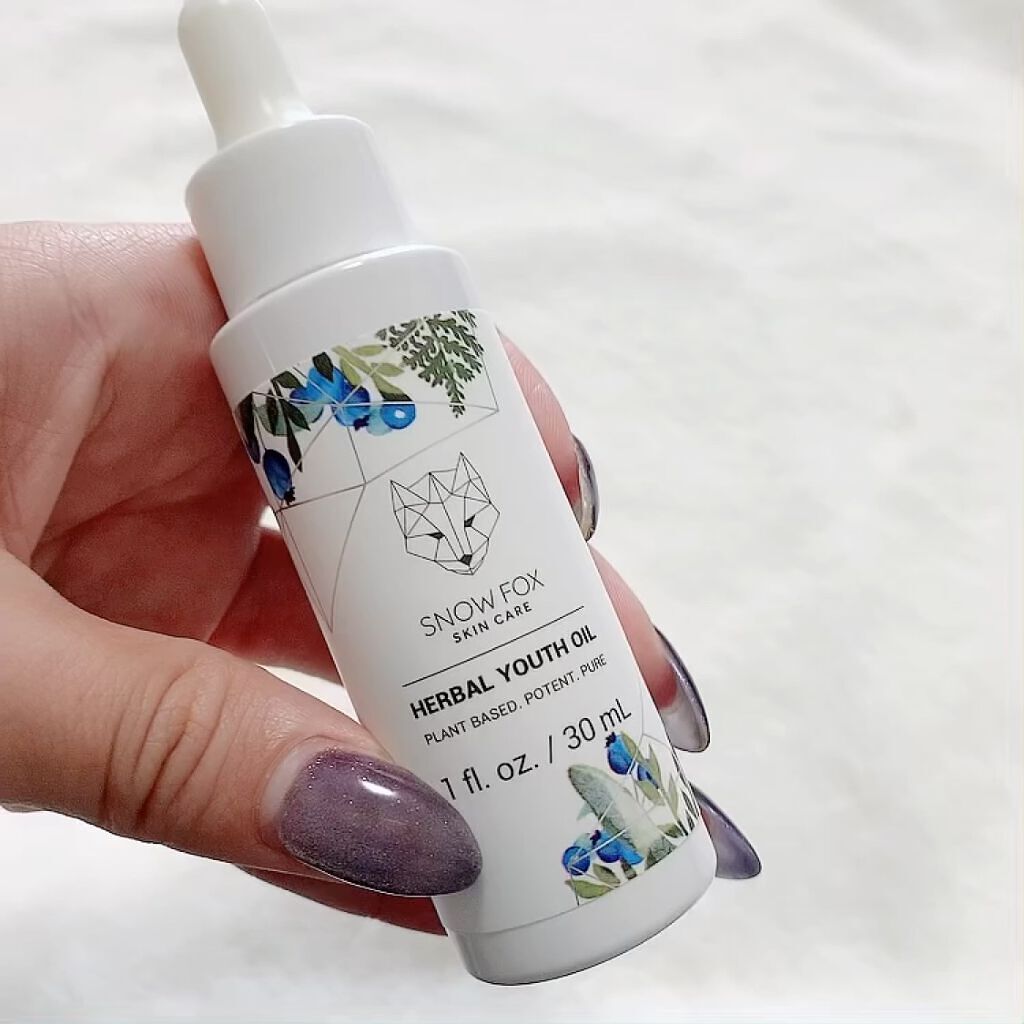 ハーバル ユース オイル/SNOW FOX SKINCARE/フェイスオイルを使ったクチコミ（3枚目）