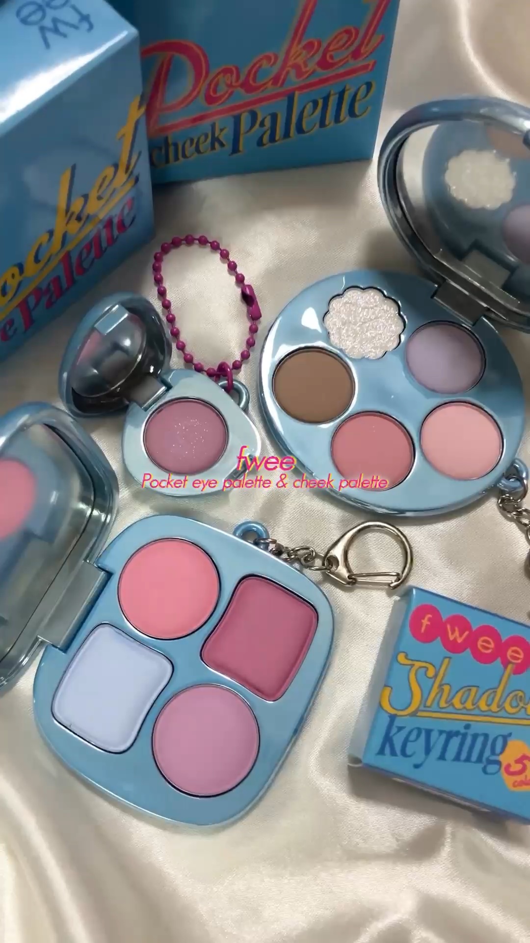 フィー ポケットアイパレット/fwee/アイシャドウパレットの人気ショート動画