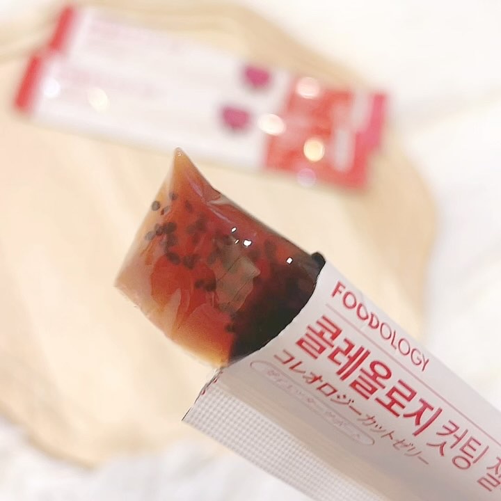 コレオロジーカットゼリー/FOODOLOGY/食品を使ったクチコミ（3枚目）