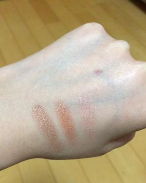 シャドーカスタマイズ BR332 胡桃/MAJOLICA MAJORCA/単色アイシャドウを使ったクチコミ（3枚目）