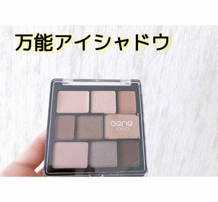 ムードアイシャドウパレット/GENE TOKYO/アイシャドウパレットの動画クチコミ2つ目