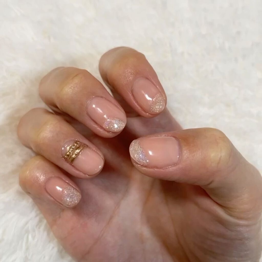 ジェルネイル（ライト対応）/セリア/ジェルネイルを使ったクチコミ（2枚目）