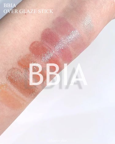 #pr @bbia.japan 
4/4発売の新作リップ💄
⁡
BBIA
OVER GLAZE STICK
全7色 / 1.7g
⁡
🍩シロップでコーティングしたような
  立体的な光沢感のグレイズリッ