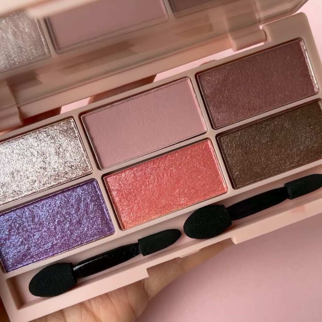 イロアソビ 6色アイパレット/iroasobi/アイシャドウパレットを使ったクチコミ（1枚目）