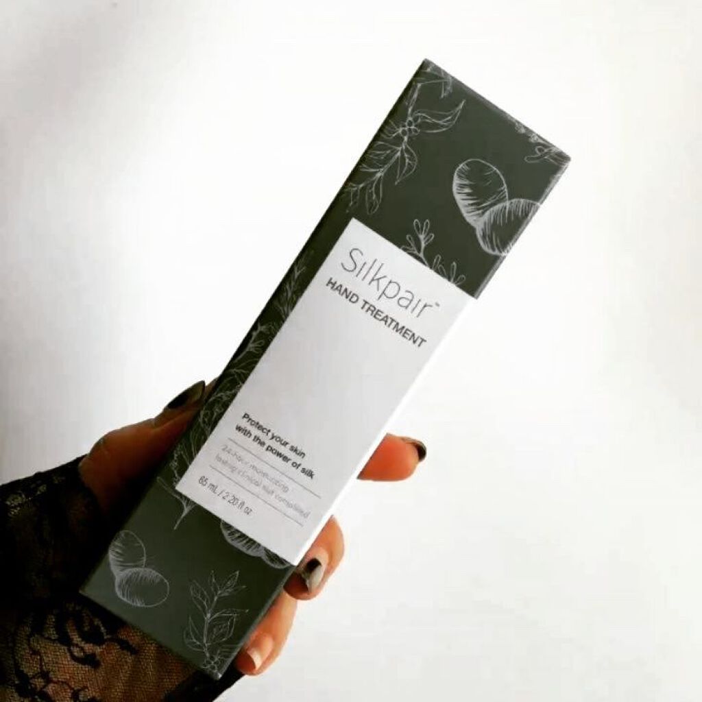 silcus シルクリペアバンドトリートメント/シルキュアス/ハンドクリームを使ったクチコミ（2枚目）