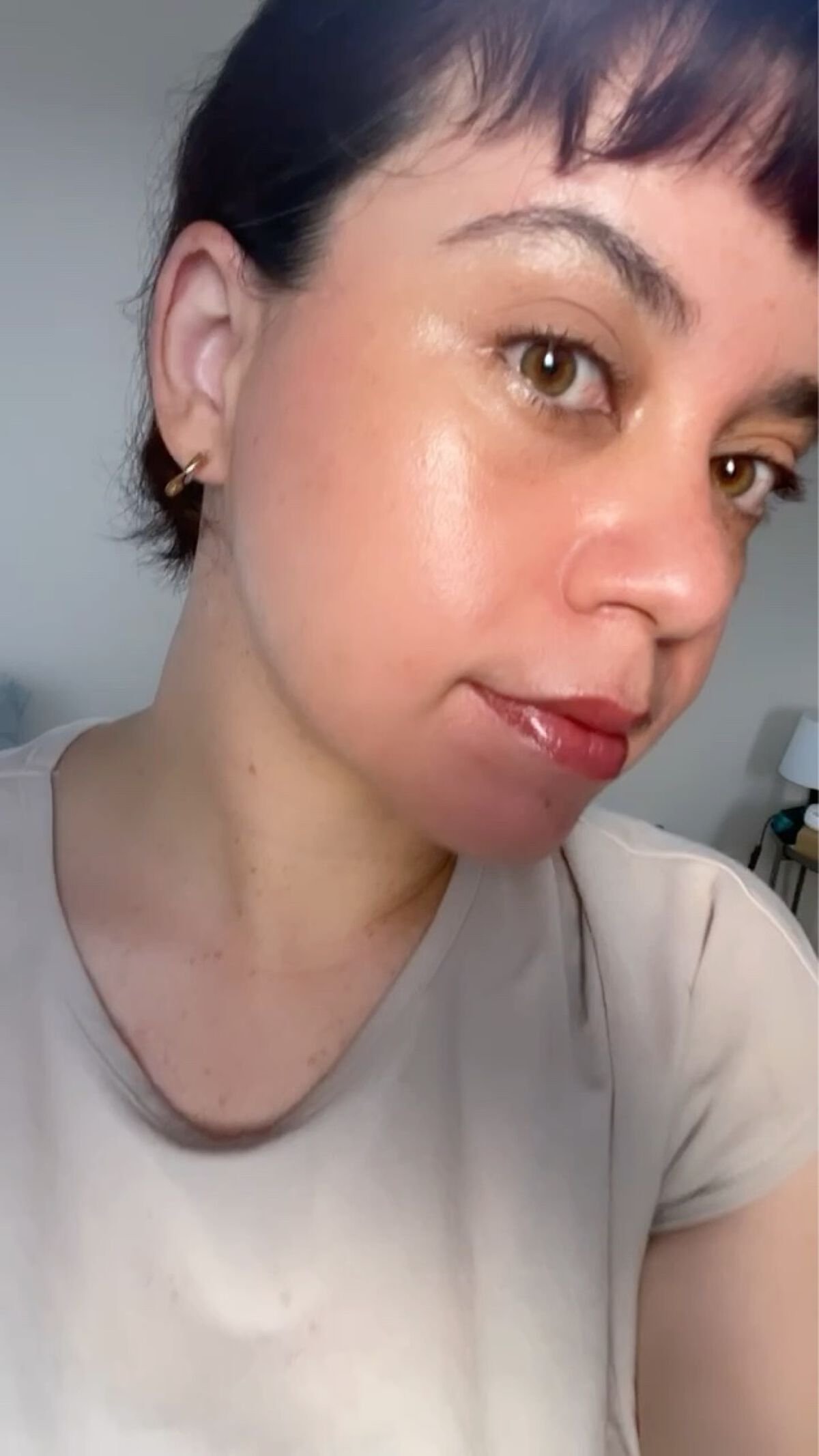 ミューティドグロー リクイドチークス/RMK/リキッドチークを使ったクチコミ（2枚目）